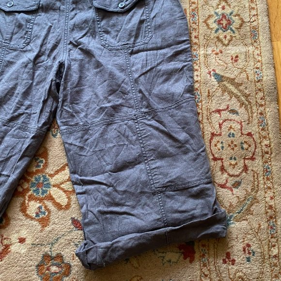 Gray Dual Length Cargo Pants, Size 12, NWT - Picture 8 of 8